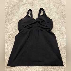 Athleta Charcoal Sleeveless Top